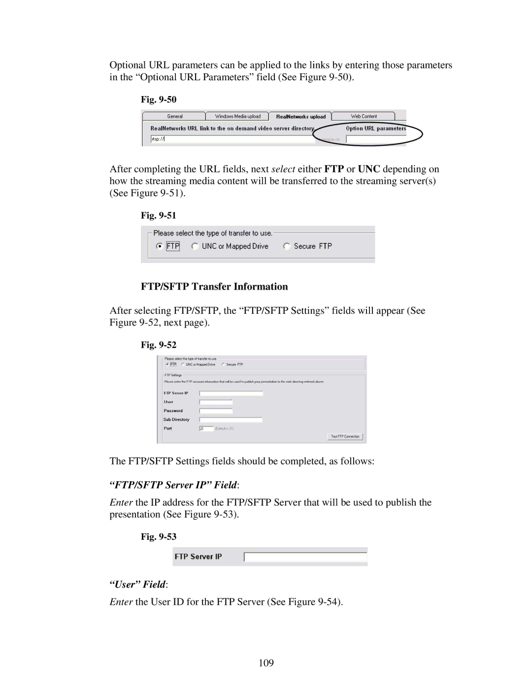 Polycom 6.1 user manual FTP/SFTP Transfer Information, FTP/SFTP Server IP Field 