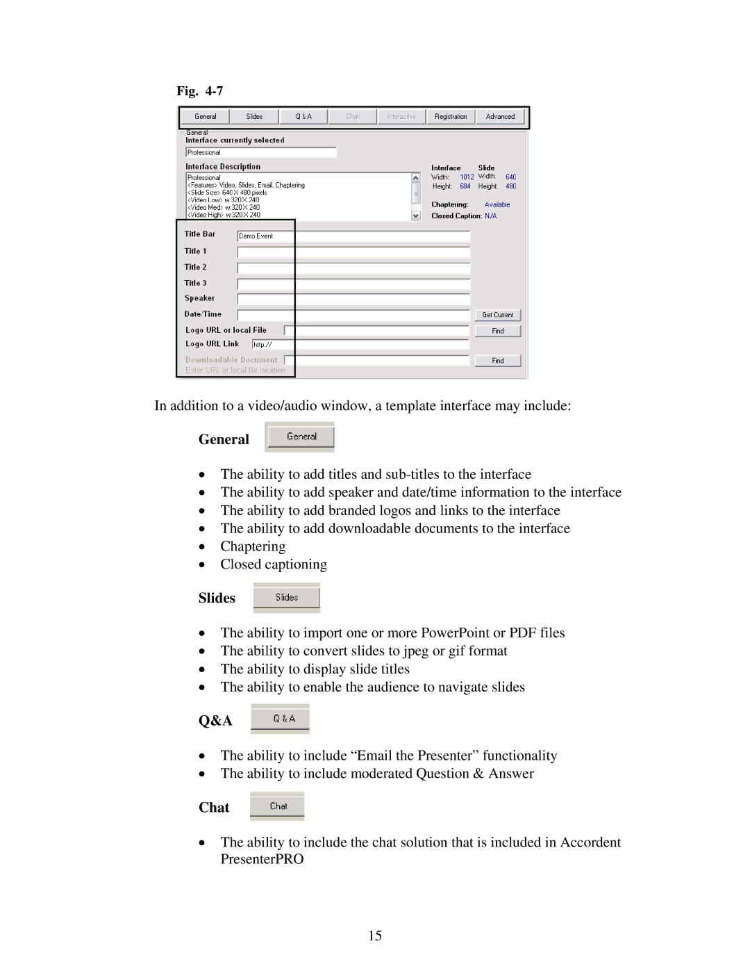 Polycom 6.1 user manual General, Chat 