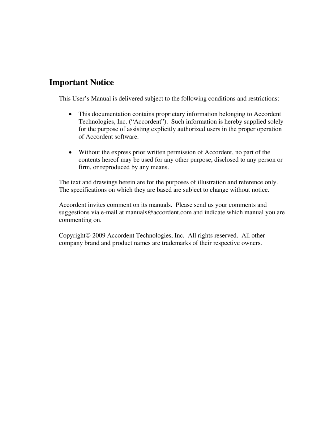 Polycom 6.1 user manual Important Notice 