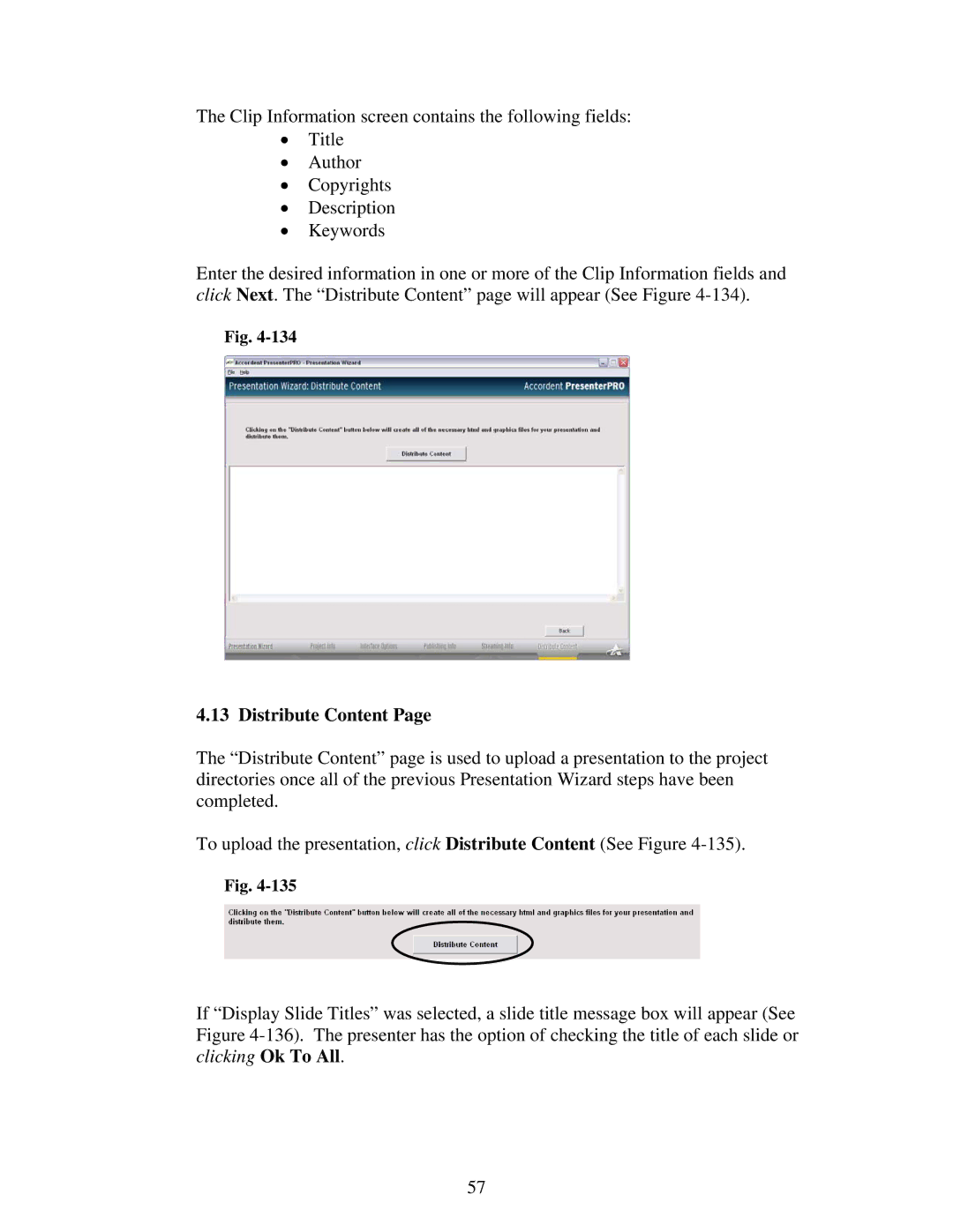 Polycom 6.1 user manual Distribute Content 