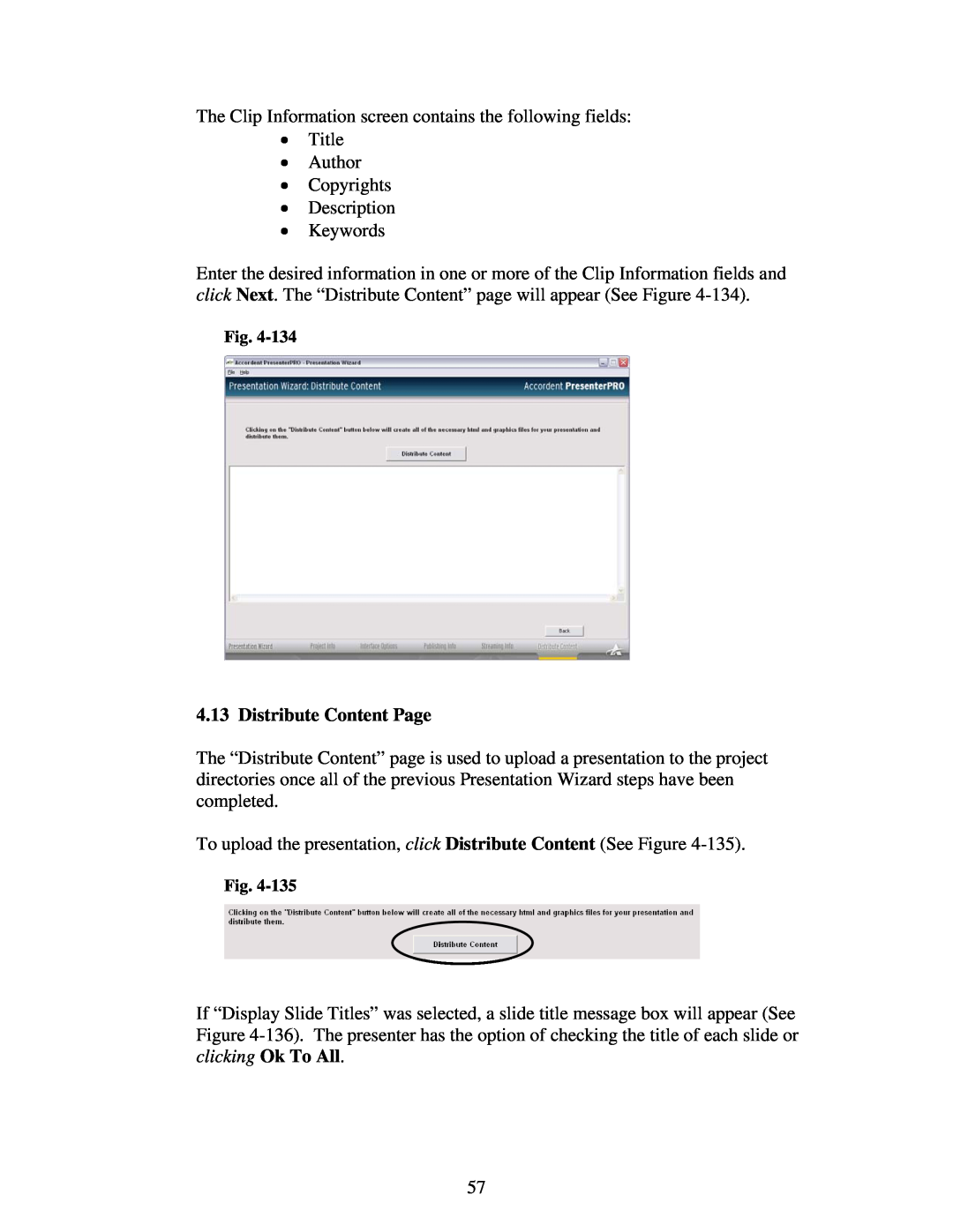 Polycom 6.1 user manual Distribute Content Page 