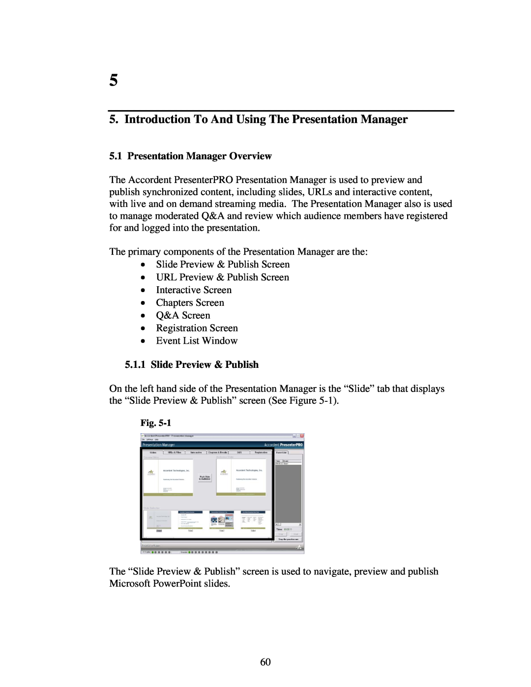 Polycom 6.1 Introduction To And Using The Presentation Manager, Presentation Manager Overview, Slide Preview & Publish 