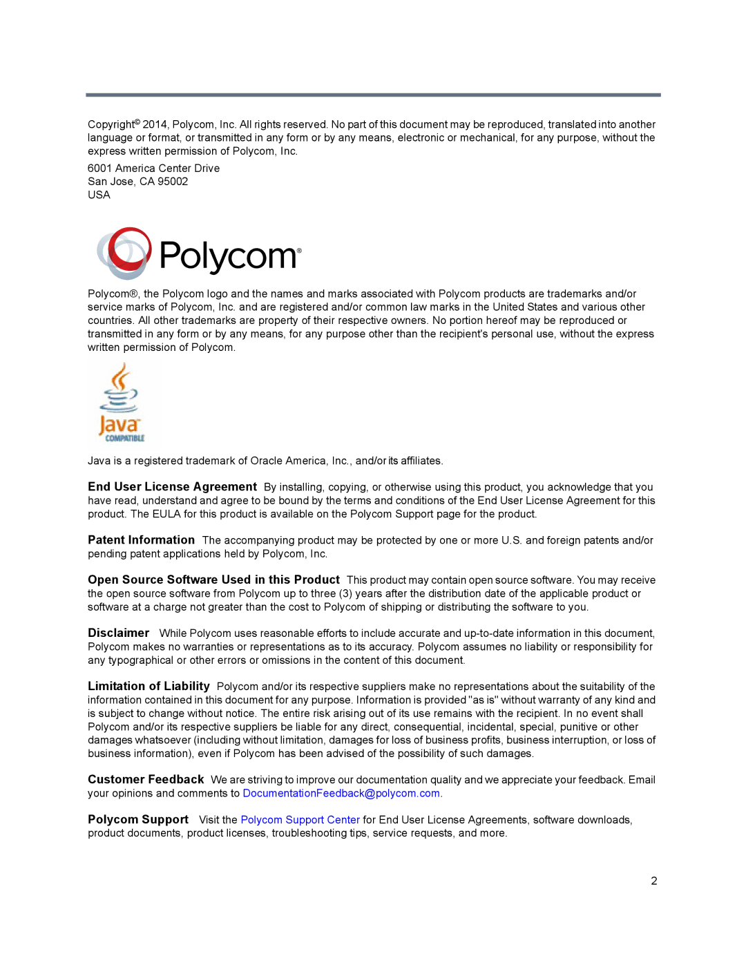 Polycom 7000 manual 