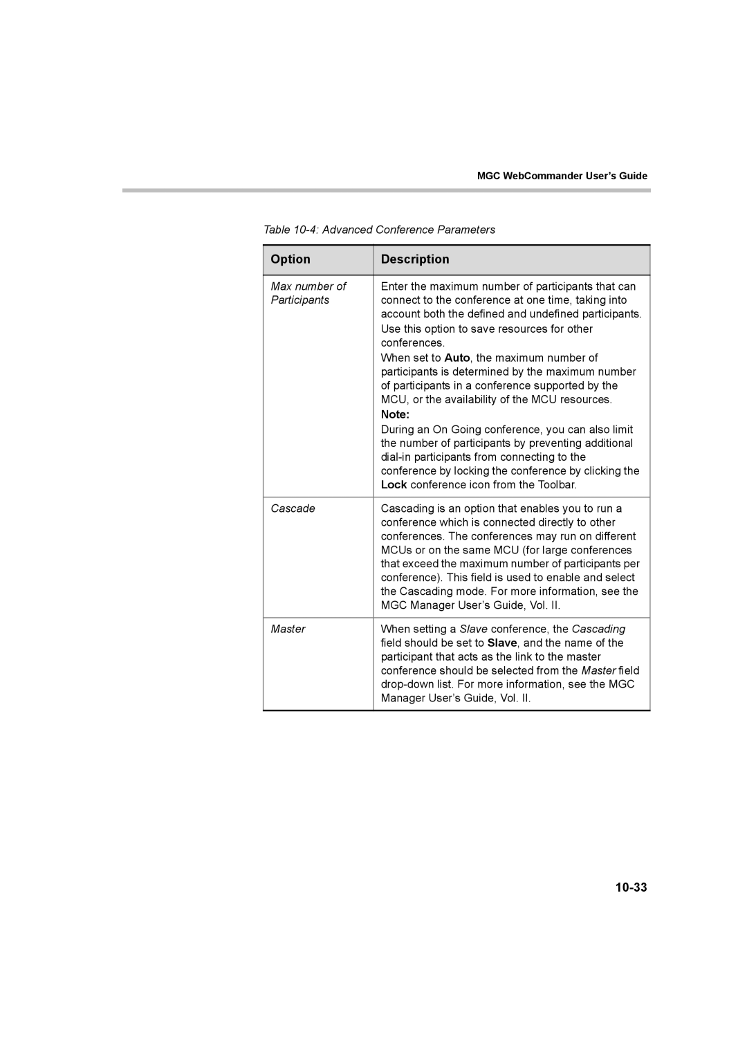 Polycom 8 manual 10-33 