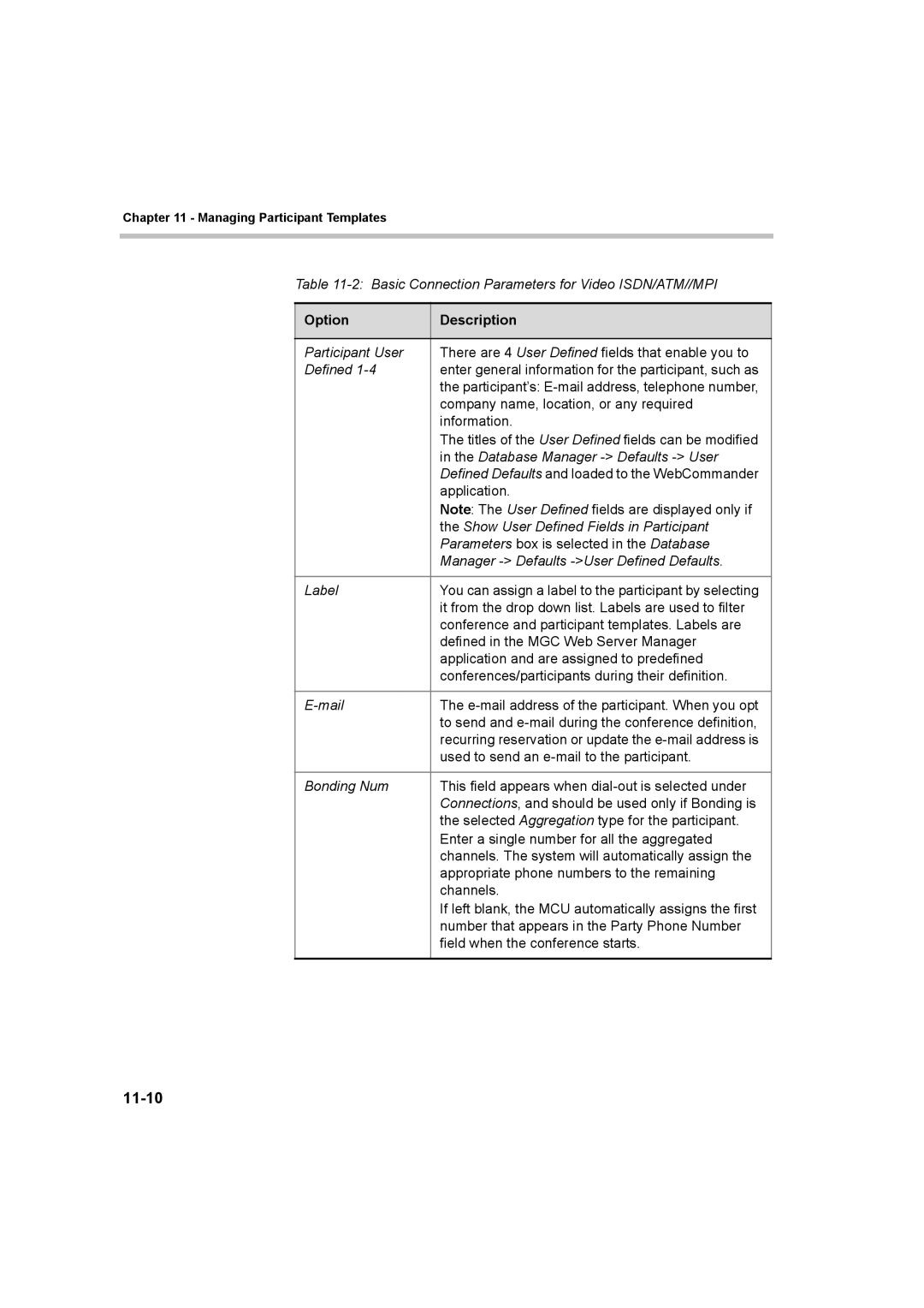 Polycom 8 manual 11-10 