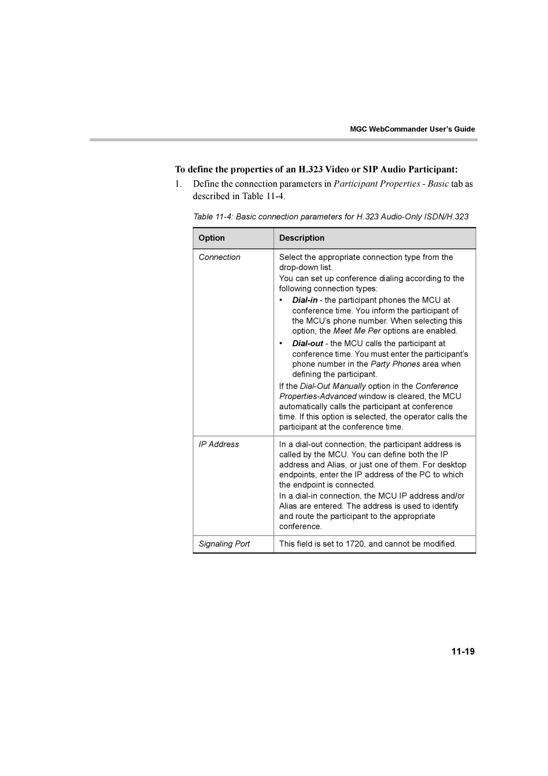 Polycom 8 manual 11-19 