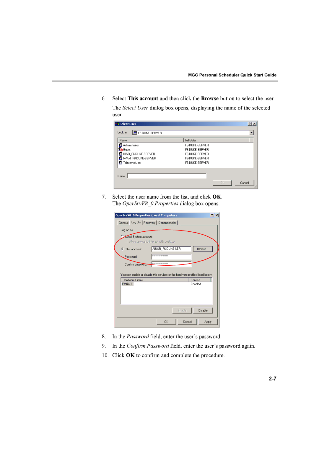 Polycom 8 quick start MGC Personal Scheduler Quick Start Guide 