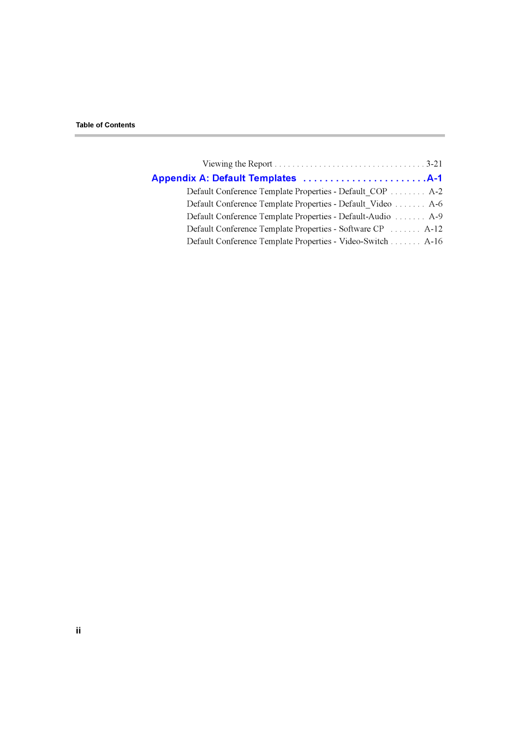 Polycom 8 quick start Viewing the Report 