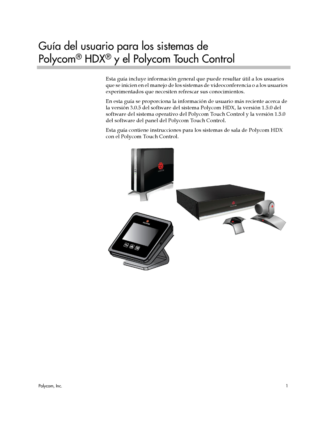 Polycom 3725-61955-004, A manual Polycom, Inc 