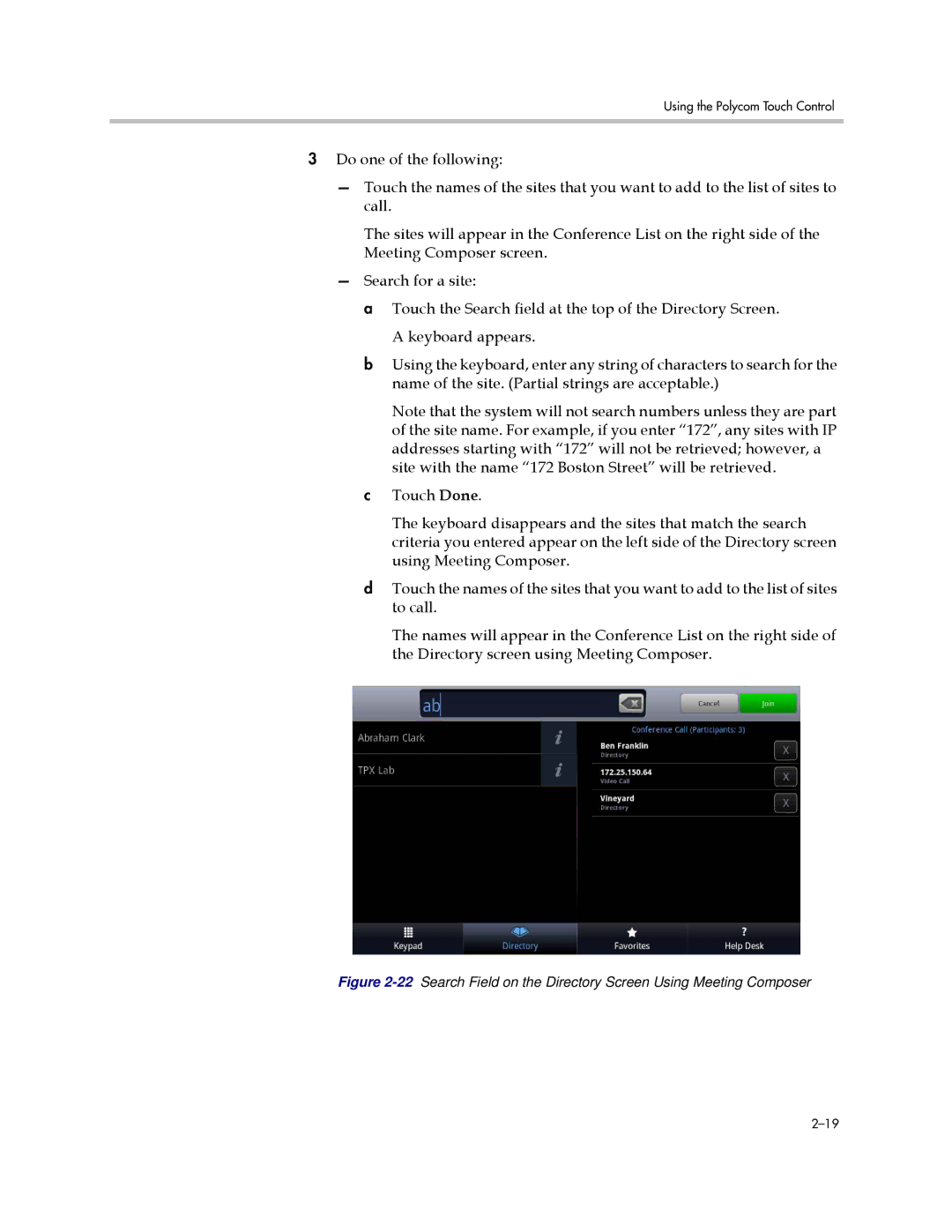 Polycom 3725-63211-002, A manual Using the Polycom Touch Control 