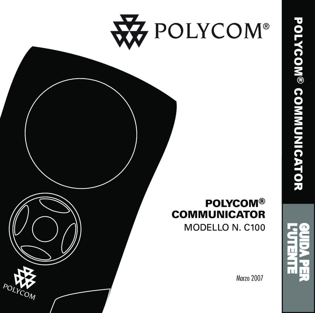 Polycom manual Modello N. C100 