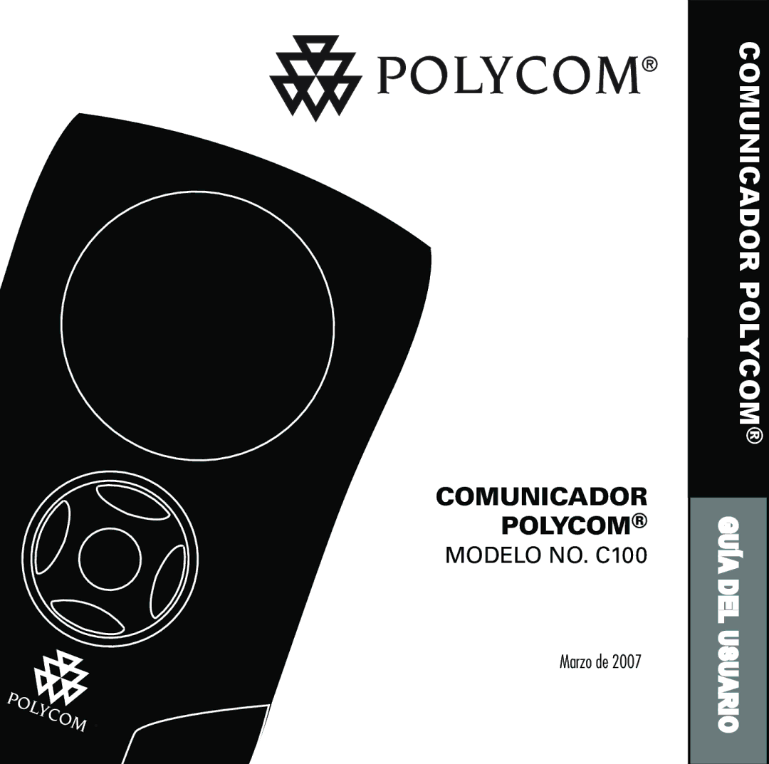 Polycom C100 manual Comunicador Polycom 