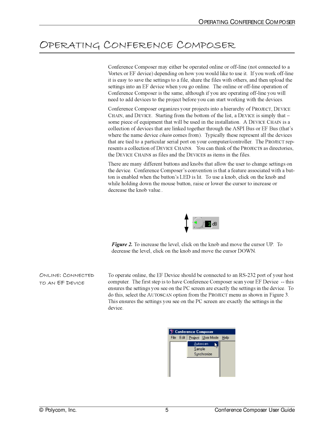 Polycom CCUG-0100-01 manual Operating Conference Composer 