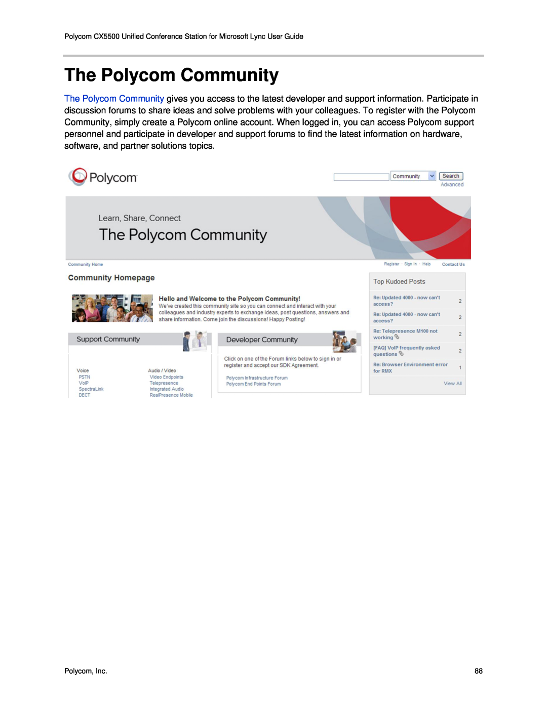 Polycom CX5500 manual The Polycom Community 
