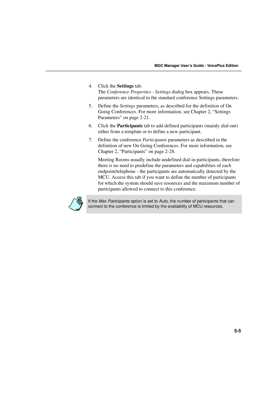 Polycom DOC2066F manual Click the Settings tab 