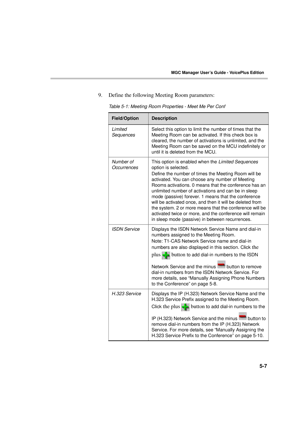 Polycom DOC2066F manual Plus, Click the plus 