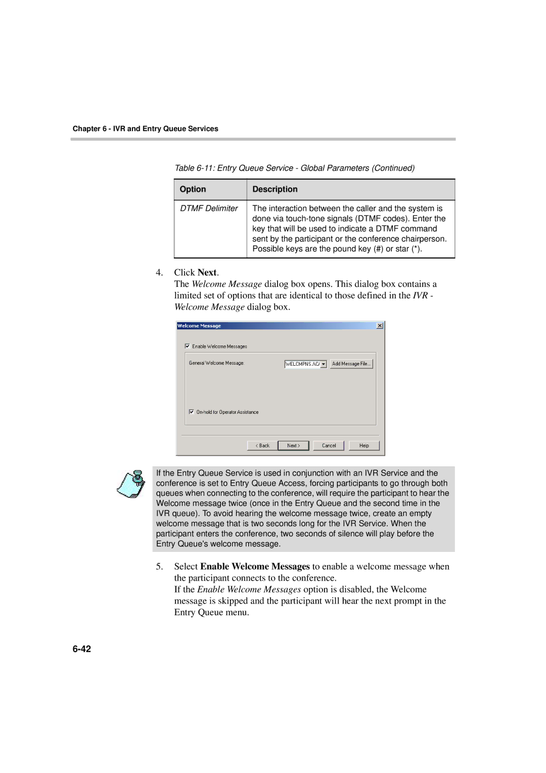 Polycom DOC2066F manual Option Description 