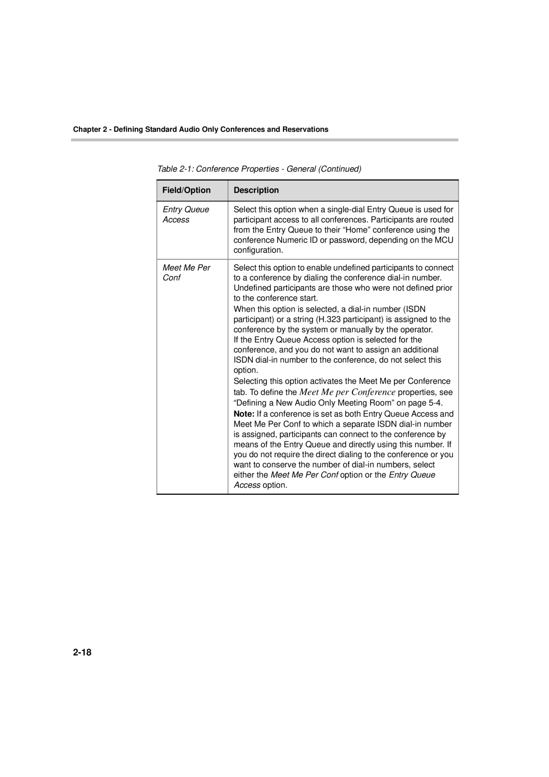 Polycom DOC2066F manual Entry Queue 