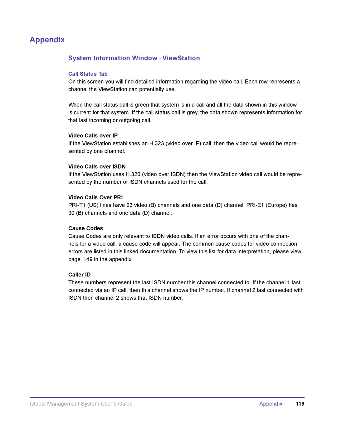 Polycom DOC2091A manual Call Status Tab 