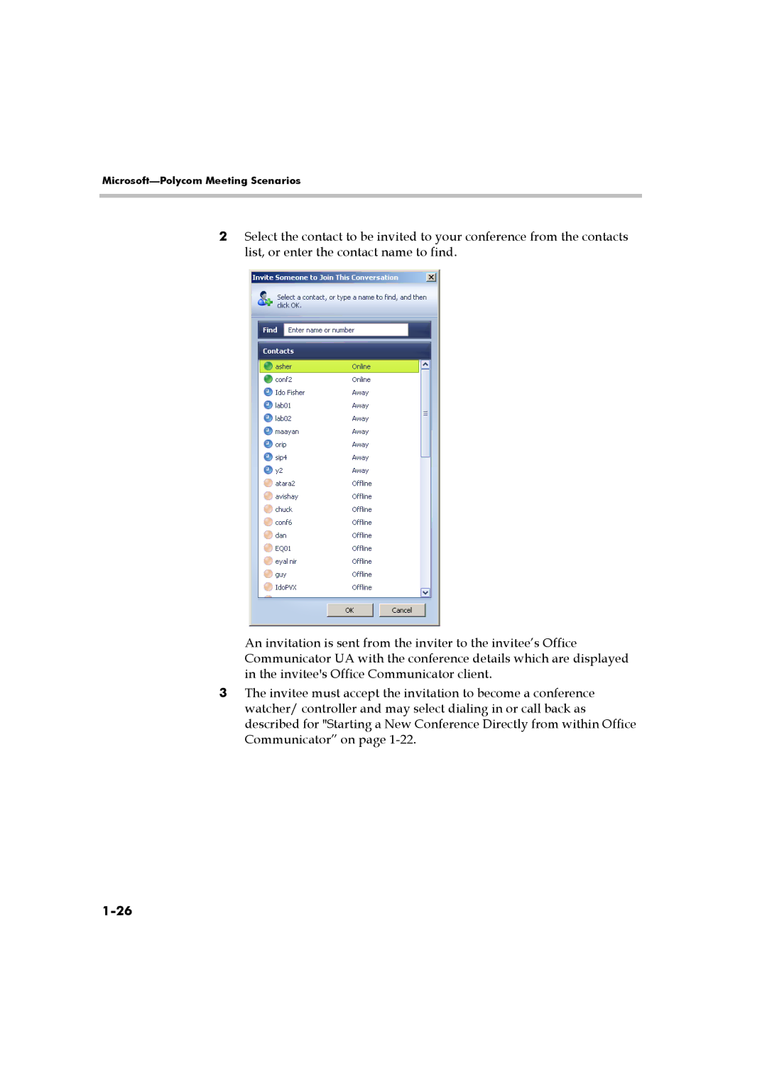 Polycom DOC2223A manual Microsoft-Polycom Meeting Scenarios 