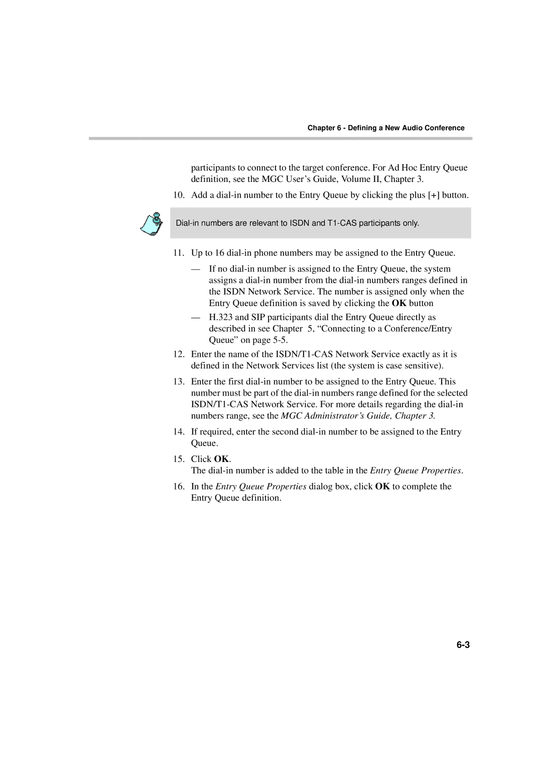 Polycom DOC2230A manual Defining a New Audio Conference 