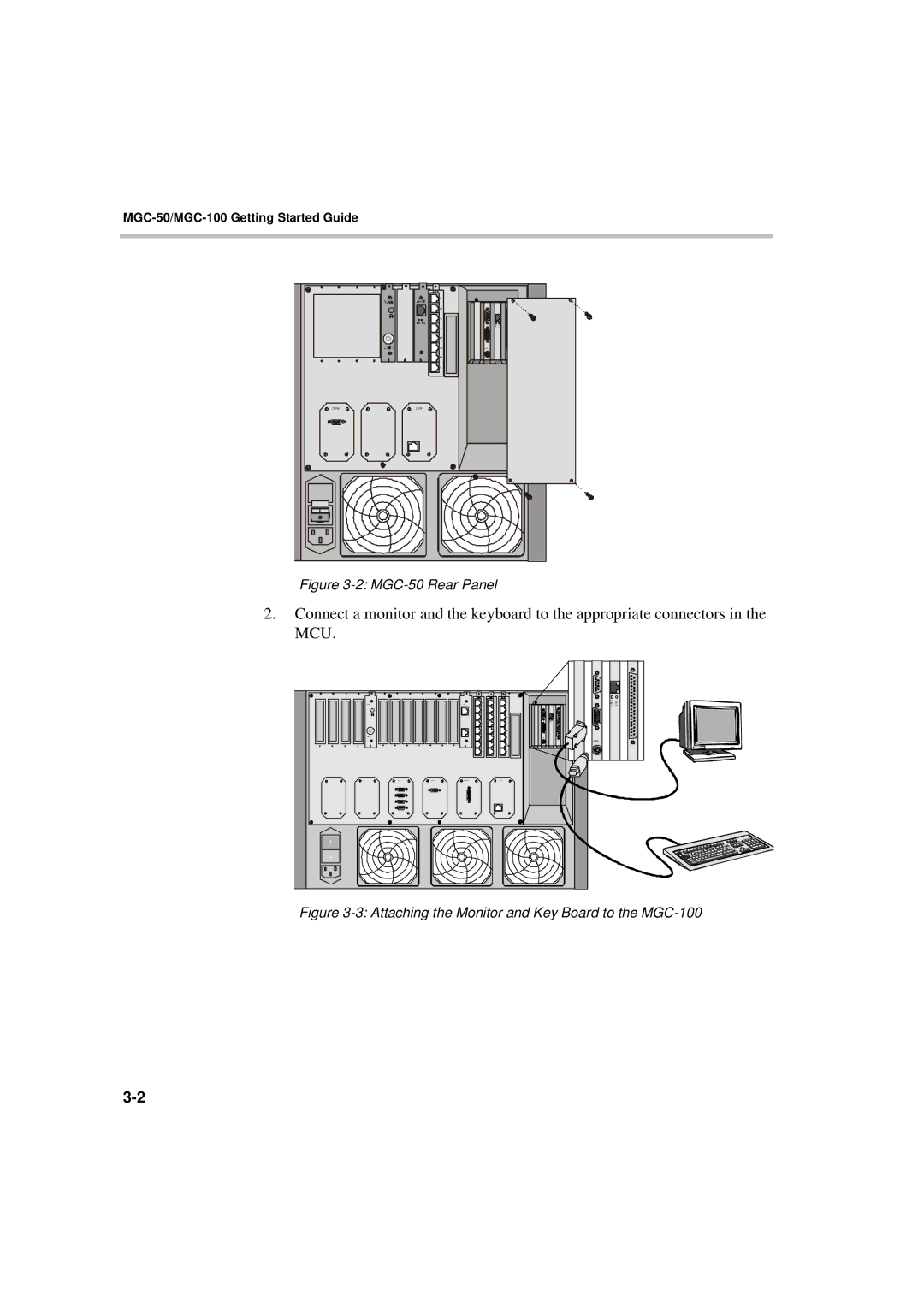 Polycom DOC2230A manual MGC-50 Rear Panel 