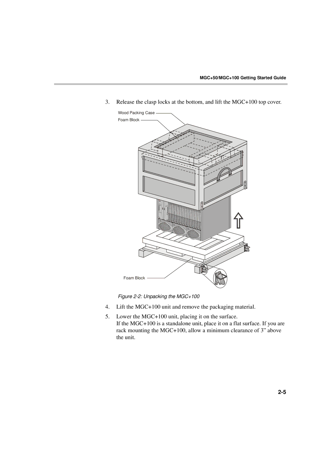 Polycom DOC2231A manual Unpacking the MGC+100 