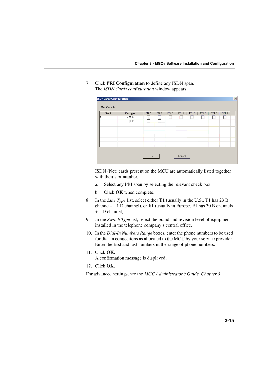 Polycom DOC2231A manual Click OK Confirmation message is displayed 