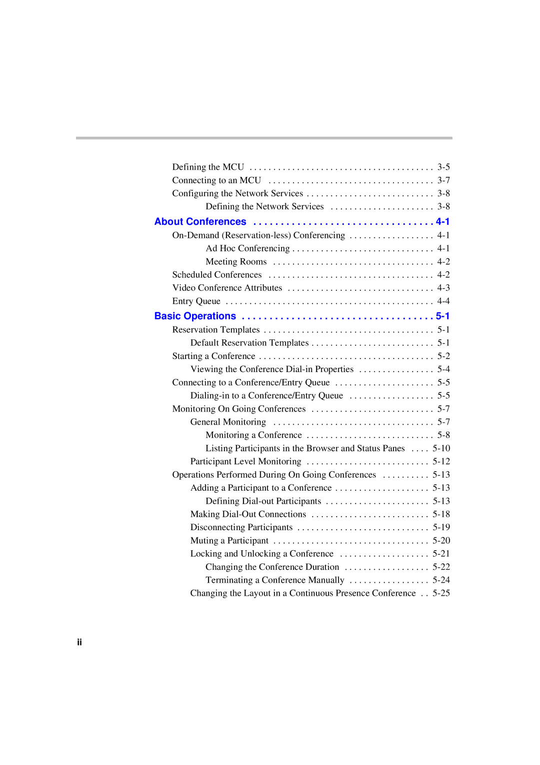 Polycom DOC2231A manual About Conferences 