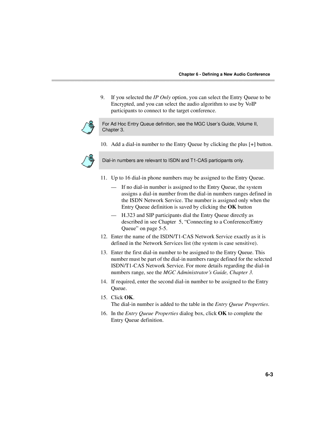 Polycom DOC2231A manual Defining a New Audio Conference 