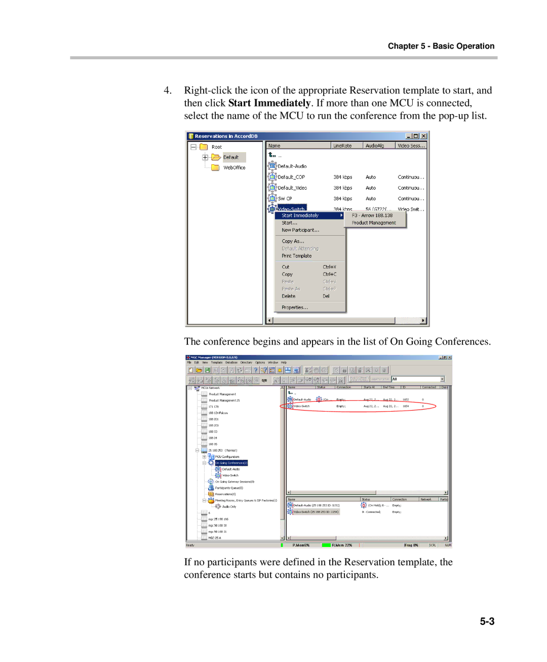 Polycom DOC2232A manual Basic Operation 