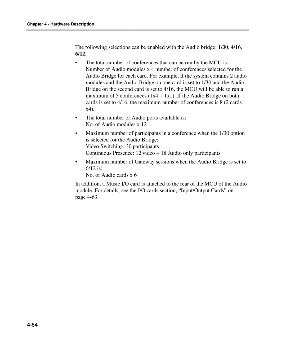 Polycom DOC2237A manual Hardware Description 