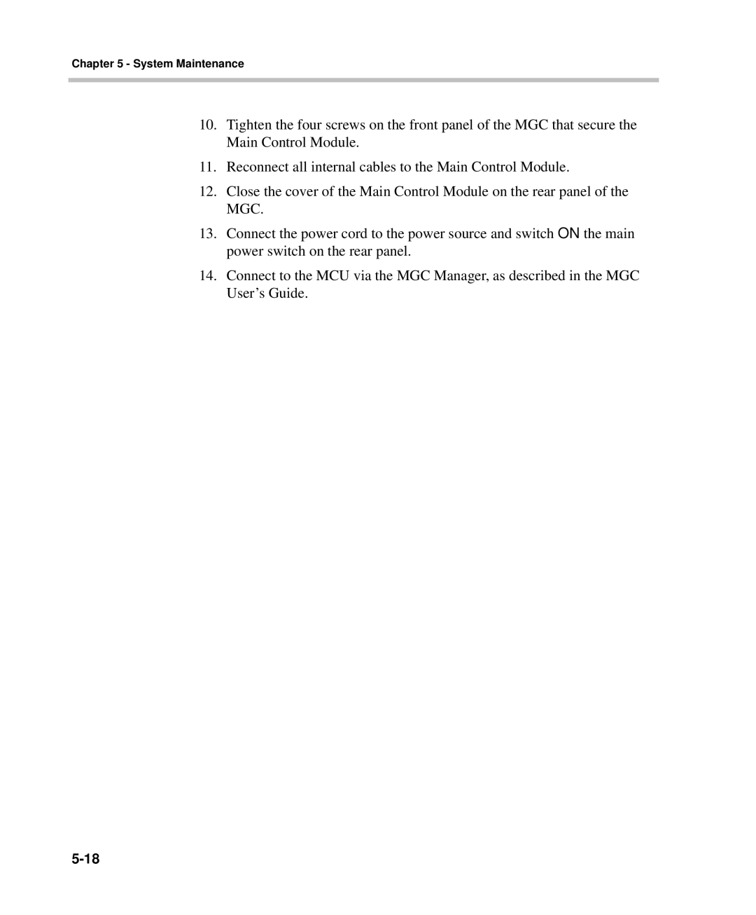 Polycom DOC2237A manual System Maintenance 