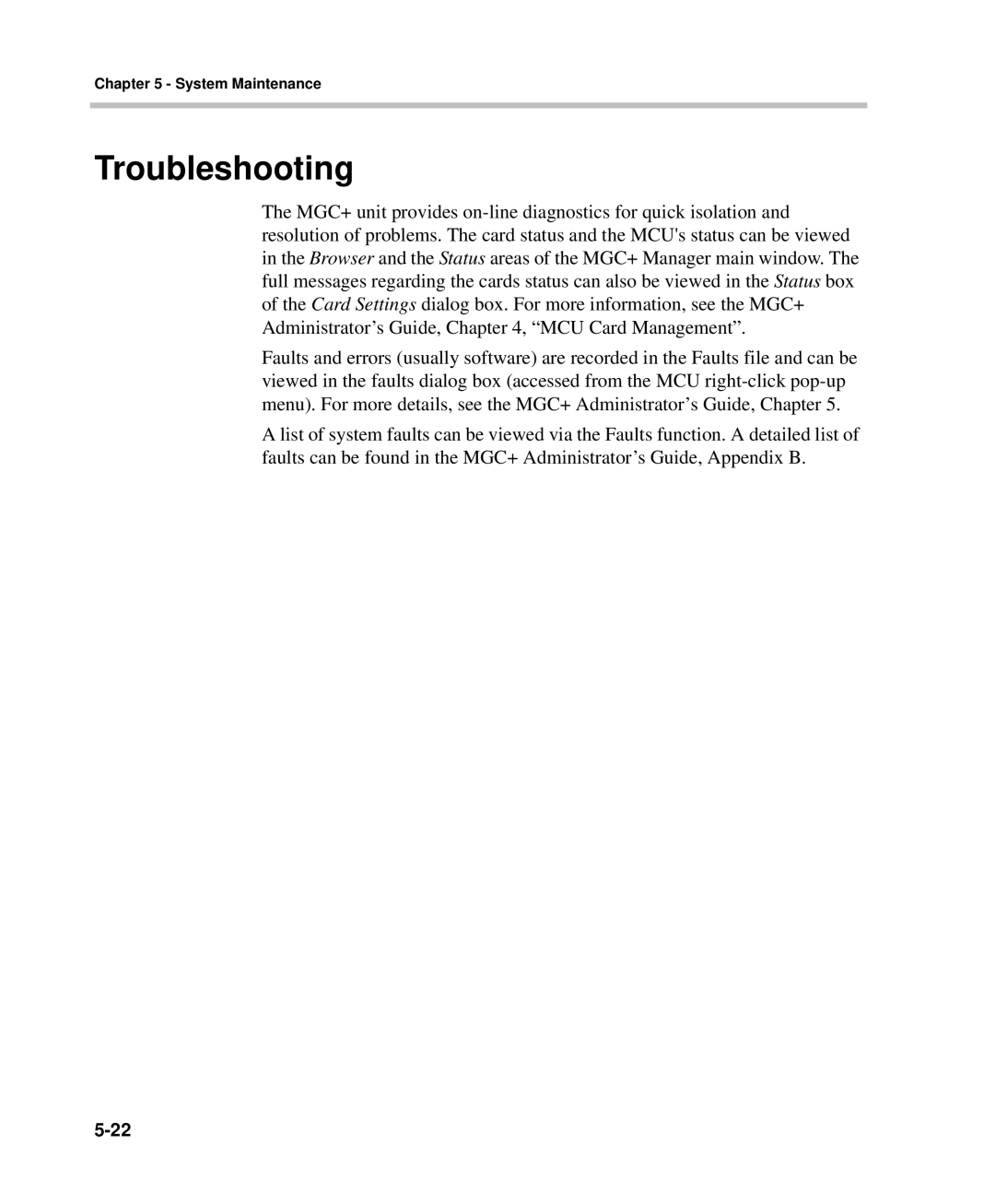 Polycom DOC2238A manual Troubleshooting 