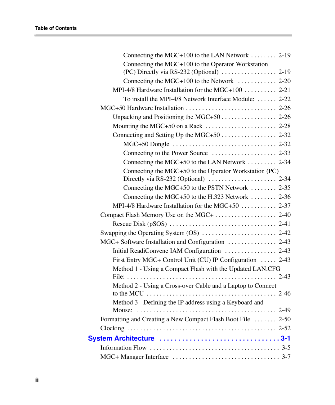 Polycom DOC2238A manual System Architecture 