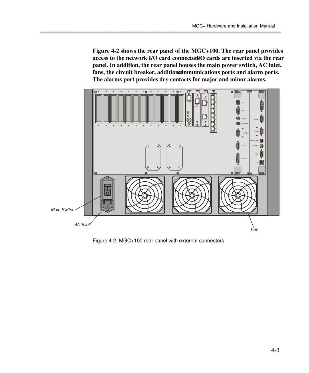 Polycom DOC2238A manual Main Switch 