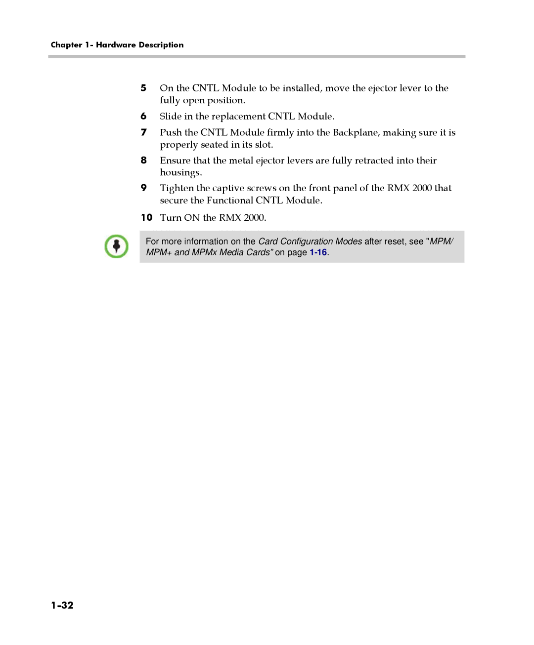 Polycom DOC2558C manual Hardware Description 