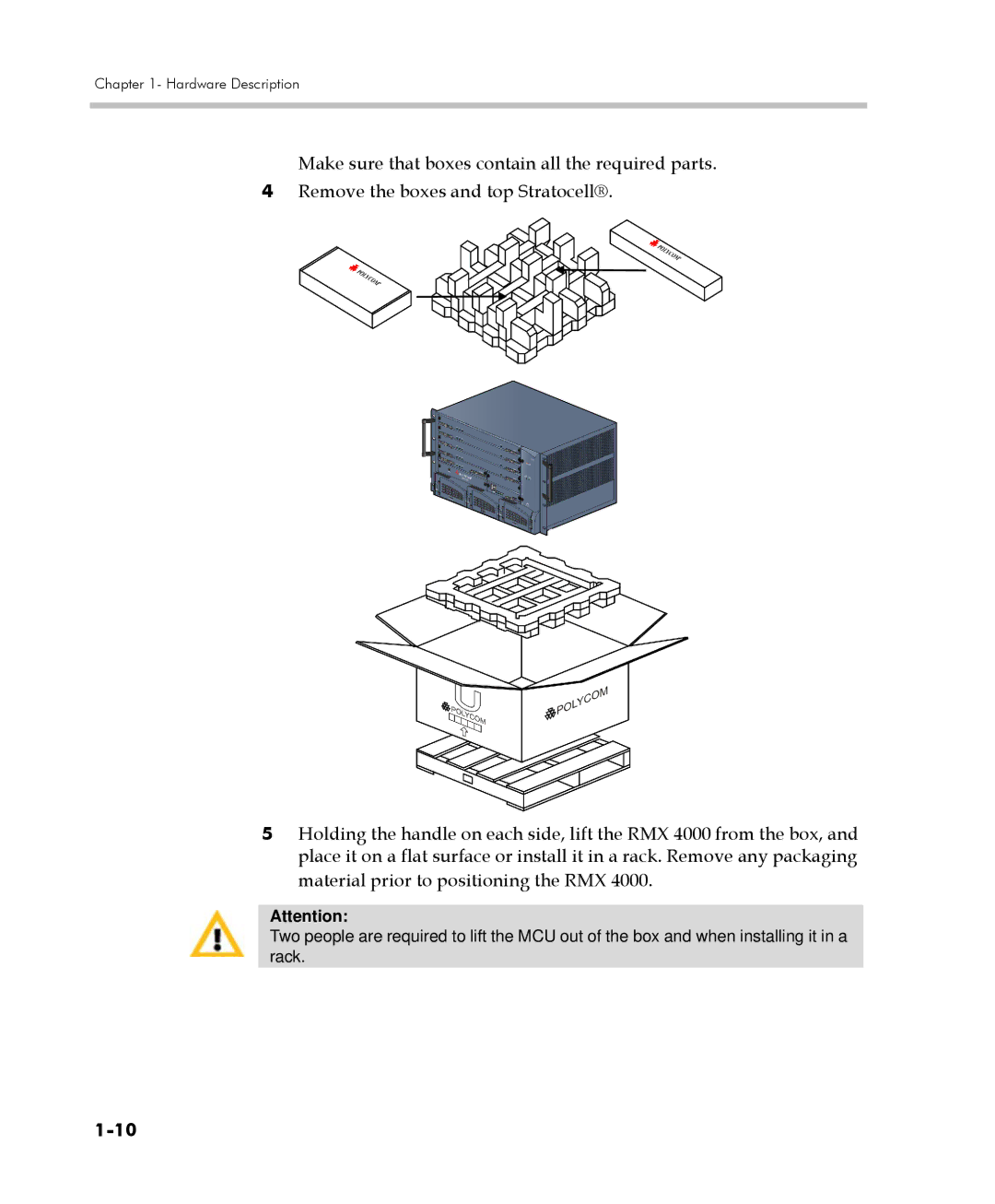 Polycom DOC2559C manual Hardware Description 