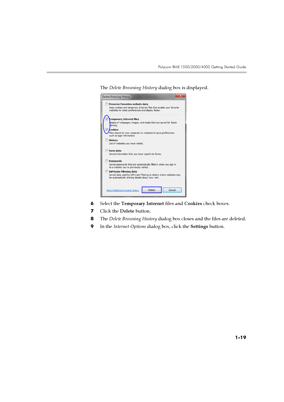 Polycom DOC2560B manual Polycom RMX 1500/2000/4000 Getting Started Guide 