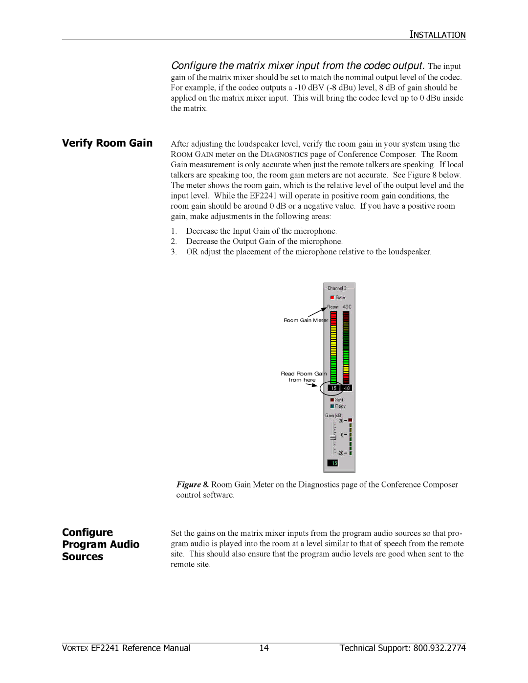 Polycom EF2241 manual Configure Program Audio Sources 