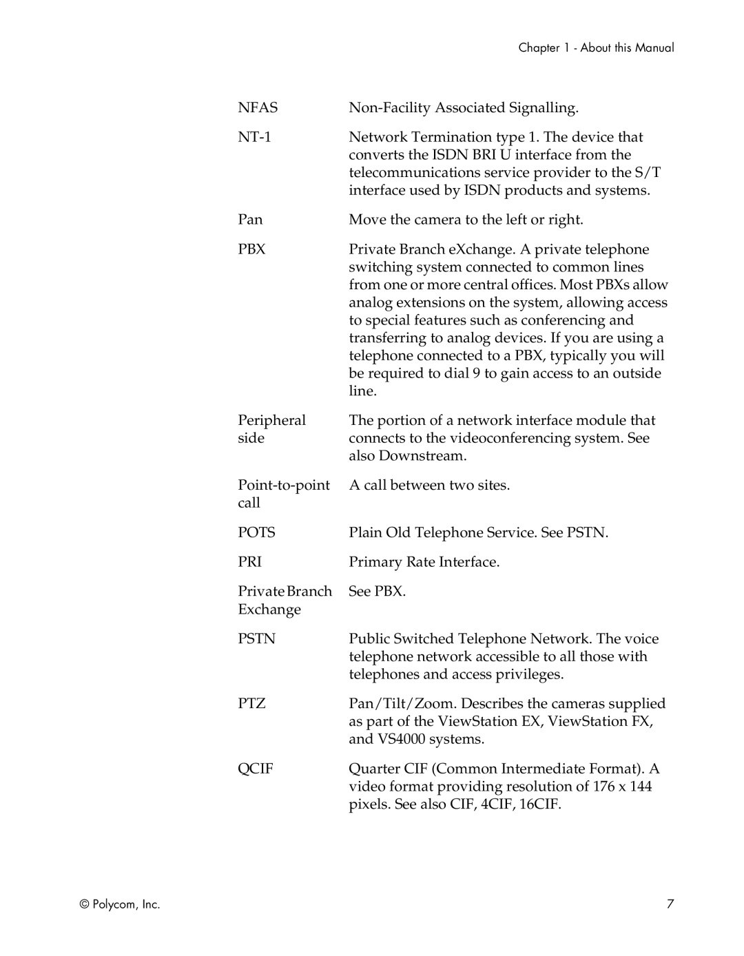 Polycom EX, FX, VS4000, EX4000, FX4000, VS4000 manual Pots 