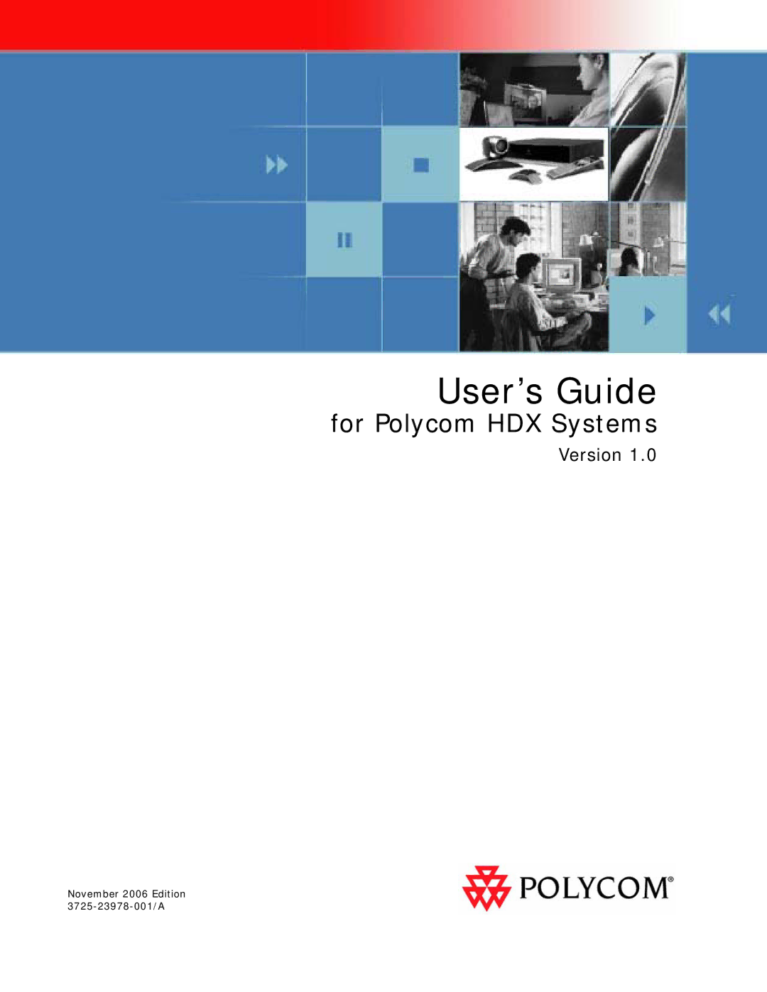 Polycom HDX Systems manual User’s Guide 