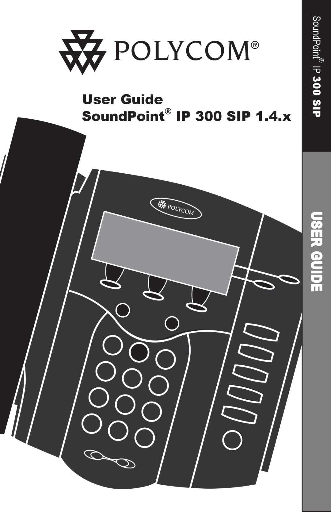 Polycom manual User Guide SoundPoint IP 300 SIP 