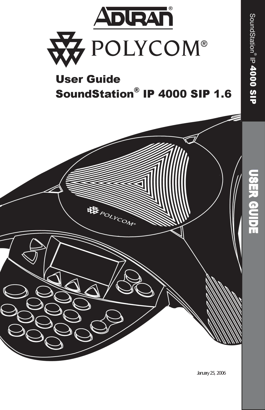 Polycom IP 4000 SIP 1.6 manual SoundStation 