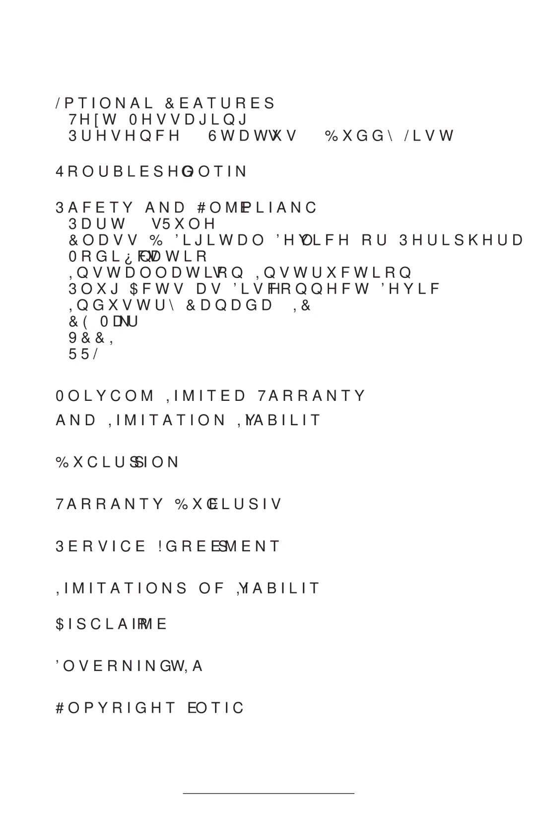 Polycom IP 4000 SIP 1.6 manual Part 15 Rules 