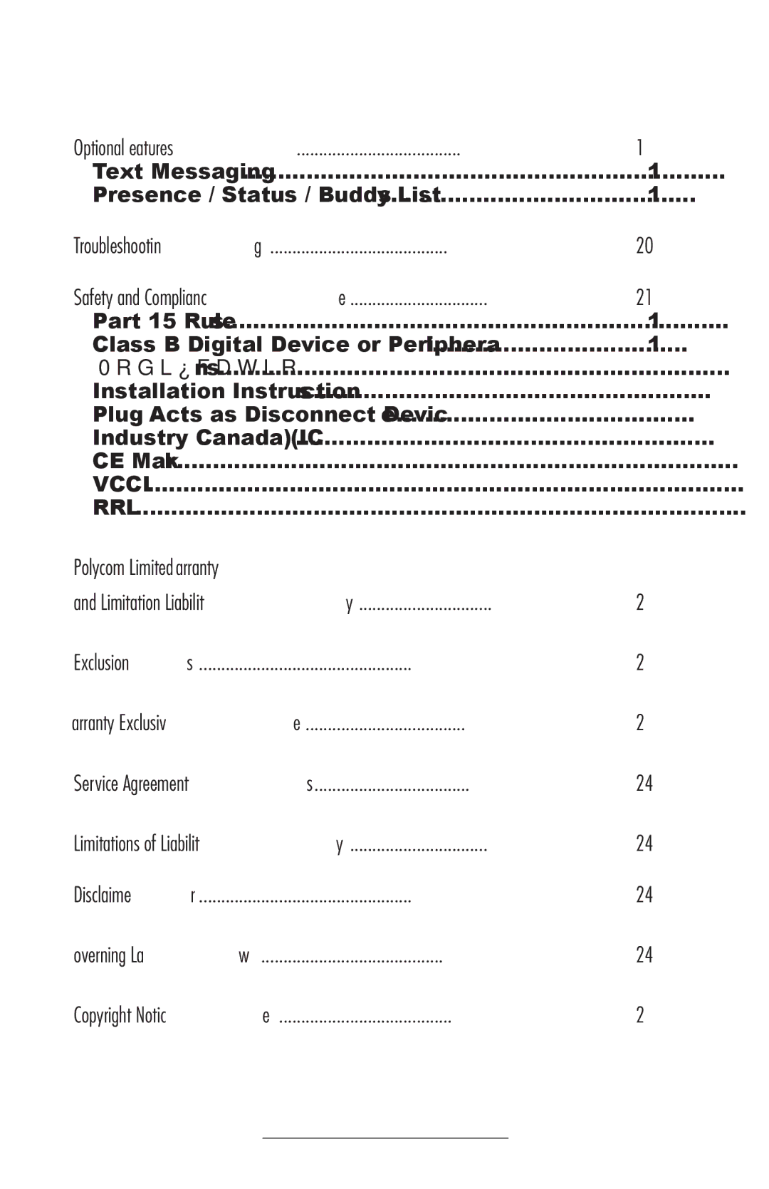 Polycom IP 4000 SIP manual Part 15 Rules 