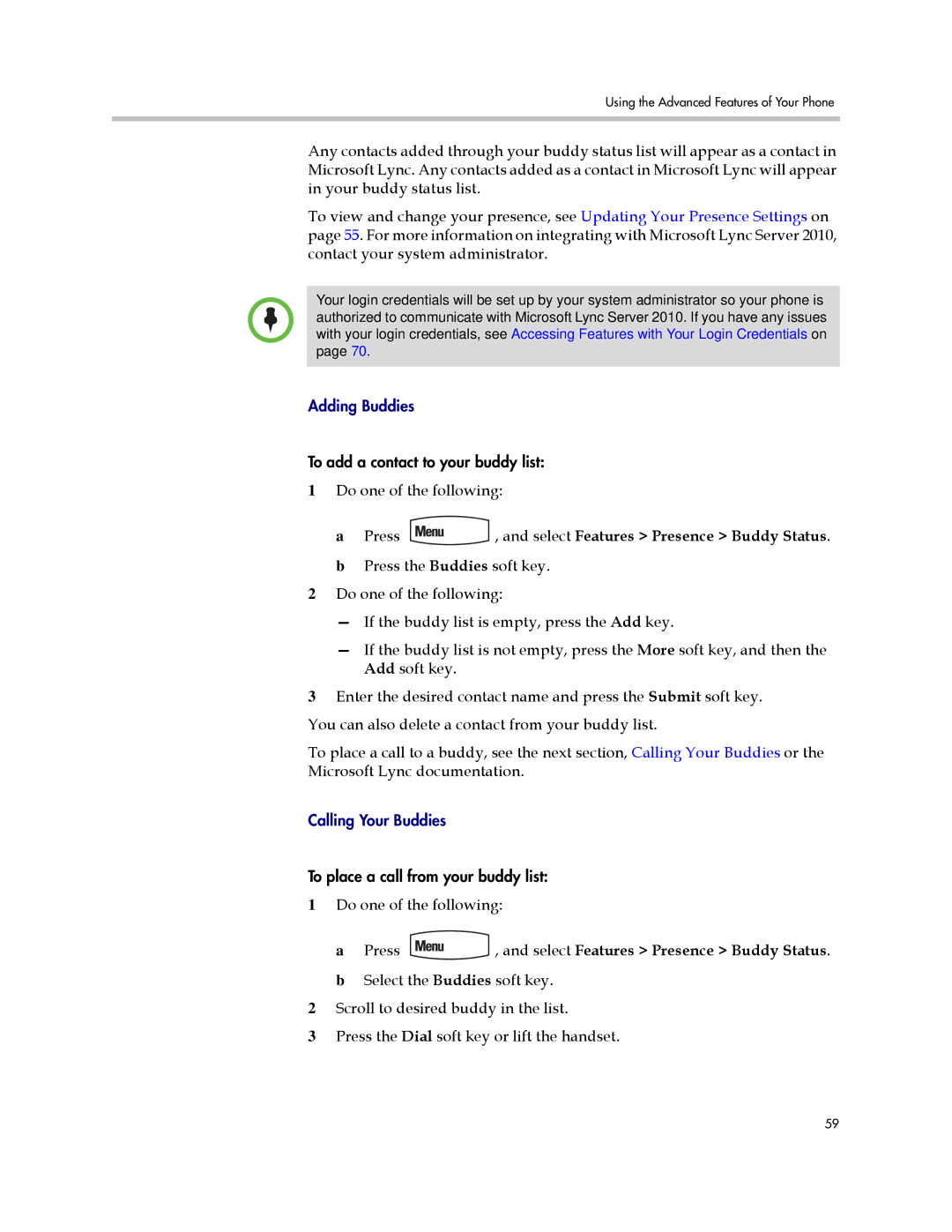 Polycom IP 450 manual Adding Buddies 