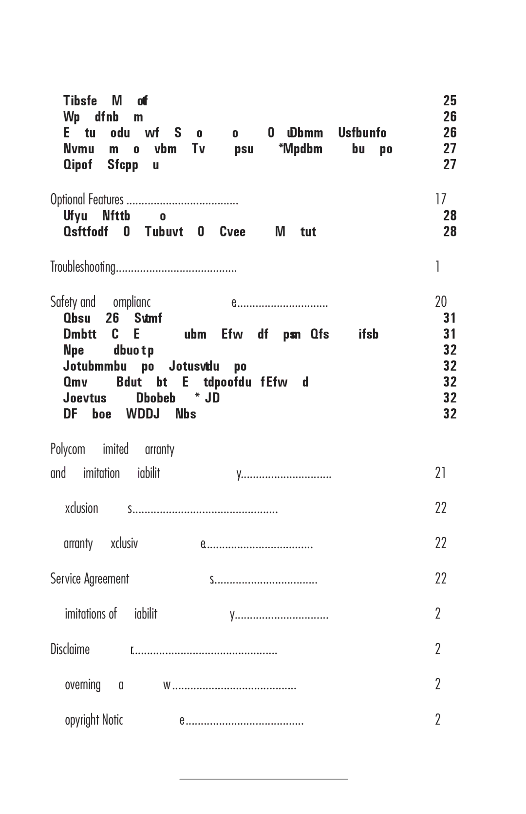 Polycom IP 501 SIP manual Modiﬁcations, Part 15 Rules 