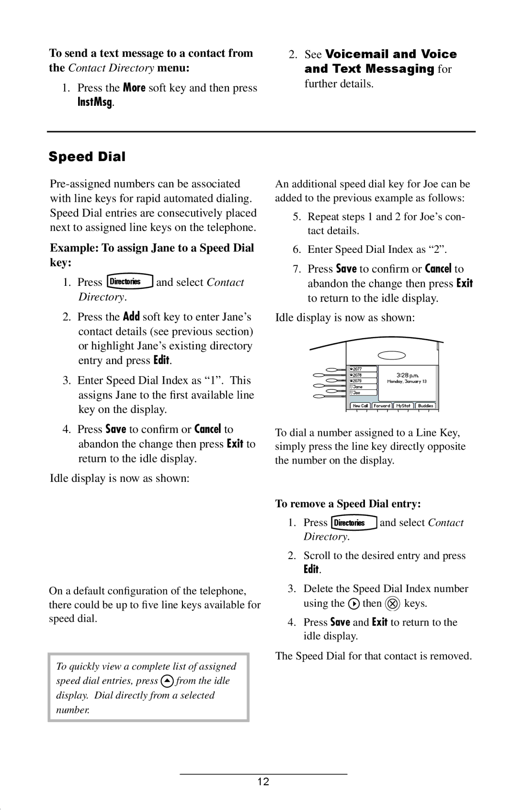 Polycom IP 600 SIP manual Speed Dial, InstMsg 