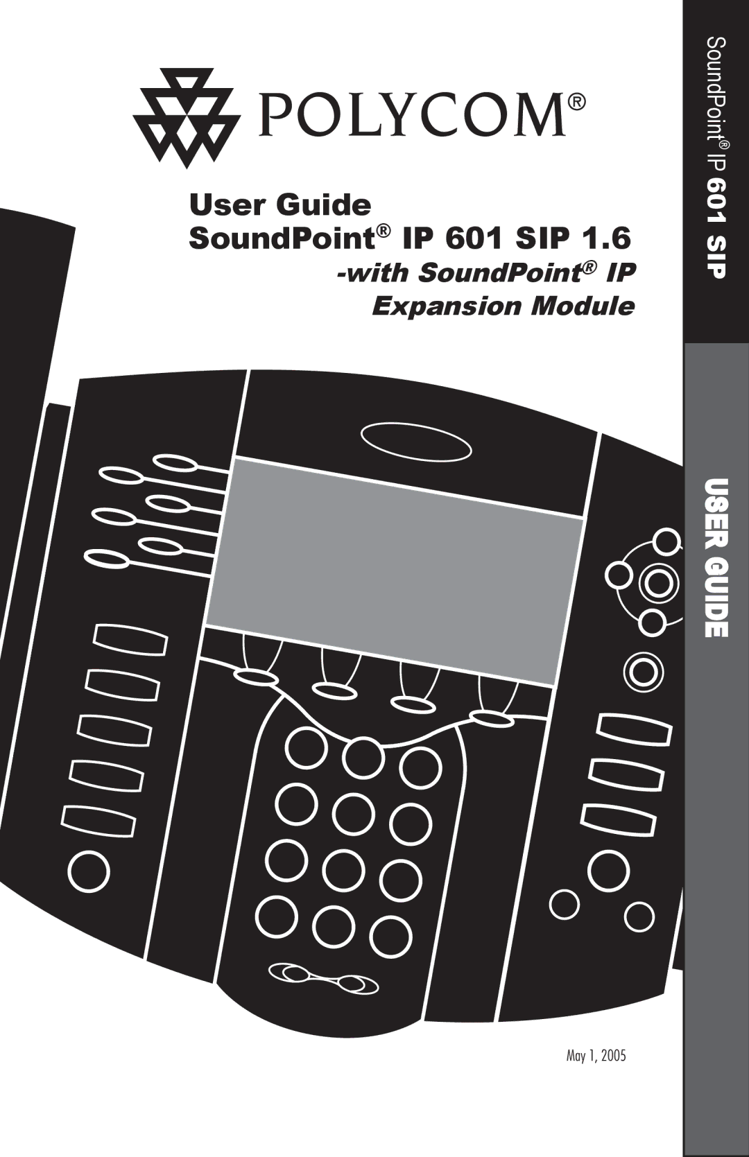 Polycom manual User Guide SoundPoint IP 601 SIP 
